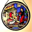 Noah's Ark Detail From Ely Cathedral in Stained Glass