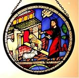 Noah's Ark Detail From Ely Cathedral in Stained Glass
