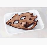 Peeled Off Face Flesh Meat Tray Halloween Prop (B579)