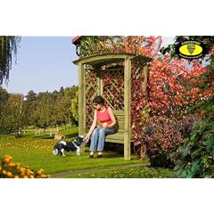 Gartenbank Holz Pergolensitz Gartensitz Gartenlaube