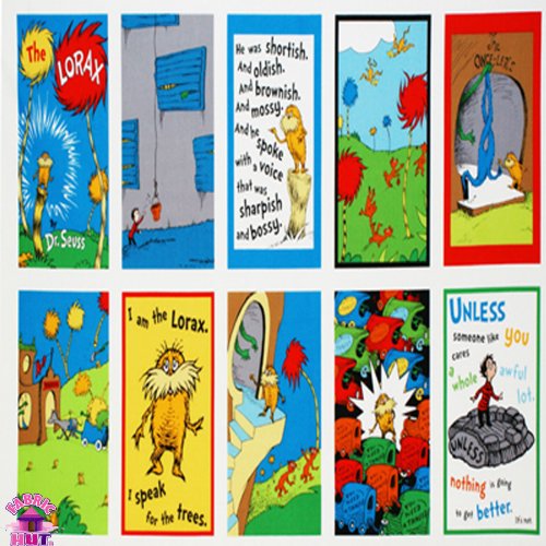 Image #1 of The Lorax Quilt Panel