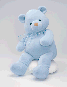 61JWR%2B0J6aL Gund Bibi Blue Teddy Bear