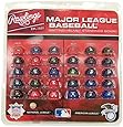 Major League Baseball Helmet Standings Board Clear