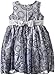 Jayne Copeland Big Girls' Flocked Circle Organza Dress