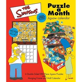 Puzzle a Month - The Simpson's Jigsaw 6 x 200pc