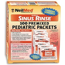 Neilmed's Sinus Rinse, Pediatric, 100 Pre-Mixed Packets
