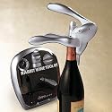 Metrokane Rabbit Wine Opener Tool Kit, Silver