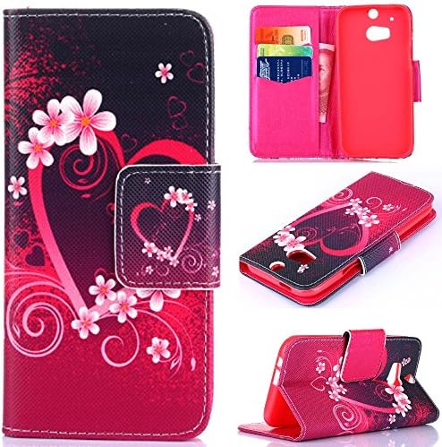 [HTC One M8]M8 Case,M8 Wallet Case,HTC M8 Case,HTC M8 Wallet Case,One M8 Case,One M8 Wallet Case,Canica Colorful Leather Case With Credit Card and Stand Function For HTC One M8 #021