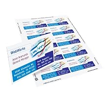 Avery Two-Side Printable Clean Edge Business Cards for Inkjet Printers, White, Matte, Box of 1000 (8870)