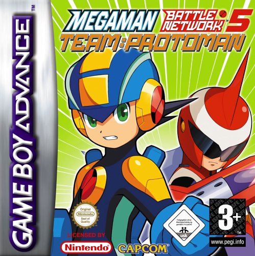 Childrens Toyshop  Video Games : Megaman Battle Network 5: Team Protoman (GBA)