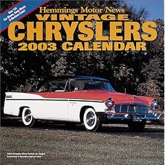 Hemmings Vintage Chrysler 2003 Calendar