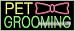 Pet Grooming, Logo Neon Sign