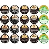 20-count GLORIA JEAN'S FLAVORED COFFEE K-Cup Variety Sampler Pack, Single-Serve Cups for Keurig Brewers