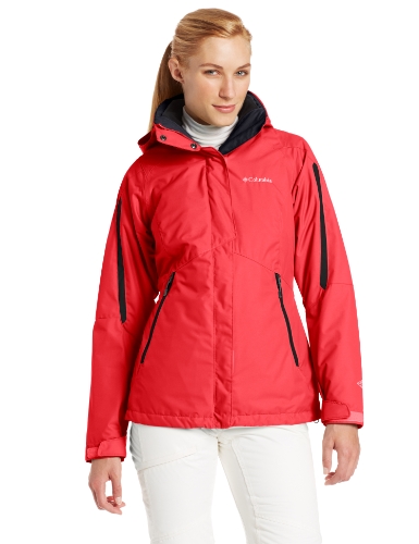 Columbia Women's Bugaboo Interchange Jacket, Red Hibiscus, Small