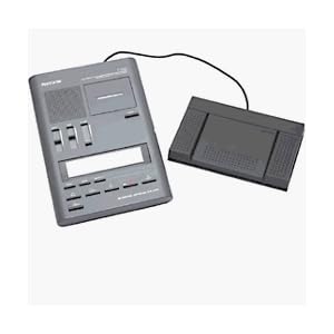 Olympus Pearlcorder T1100 - Microcassette transcriber - black by Olympus