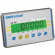 Adam Equipment Stainless Steel LCD Weight Indicator, For Washdown Applications