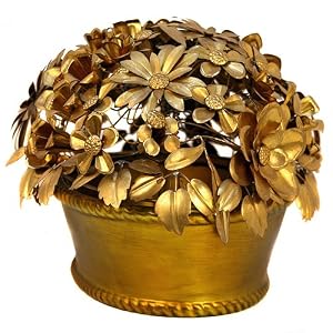 Floral Bronze Low Centerpiece Floral Bronze Low Centerpiece