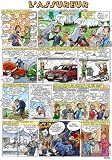 Les Prénoms en BD - Affiche - Les Metiers en BD - Assureur Image du produit