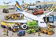 Ravensburger Busy Airport - 35 Piece Puzzle