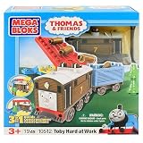 Mega Bloks Thomas 3-in-1 Buildable Toby Hard at Work
