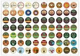 Crazy Cups Keurig K-Cups Coffee Only Sampler Pack, 70-Count