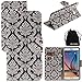 DRUnKQUEEn S6 Edge Plus Case, PU Leather Credit Card Holder Case Stand Feature Wallet Type Flip Folio Cover - for G928 Samsung Galaxy S6 Edge+ Plus