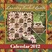 Laundry Basket Quilt 2012 Calendar