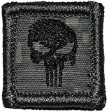 Punisher Skull 1x1 inch Military Patch / Morale Patch - Multiple Colors