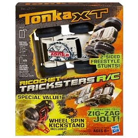 Tonka Ricochet R/C Zig-Zag Jolt with Wheel Spin Kickstand