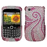 MyBat BlackBerry Curve 8520 / 8530 / 9300 / 9330 Diamante Protector Cover - ....