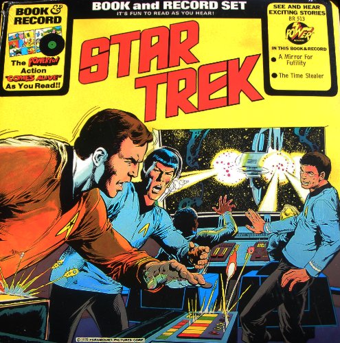 STAR TREK BOOK AND RECORD SET.