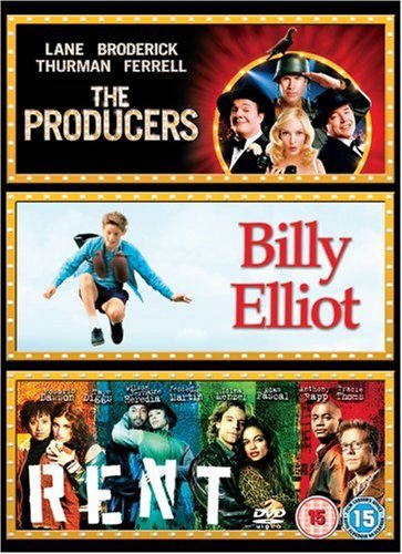 CD-Charts  DVD : The Producers/Billy Elliot/Rent