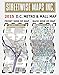 Streetwise Washington DC Metro Map - Laminated Washington DC Metrorail & Mall Map - Pocket Size