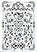 280 Temporary Tattoos - Butterfly & Henna Design - Style 1