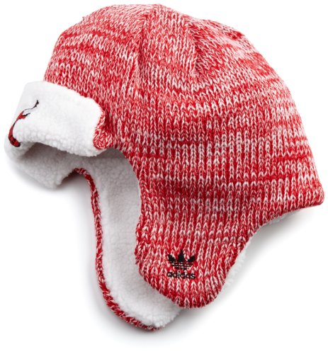 NBA Men's Trooper Knit Hat - Ke84Z, Chicago Bulls, One Size, Red/white