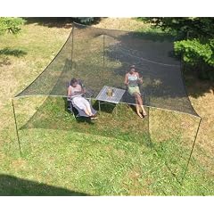 4x4 Meter Schattentuch Sonnensegel Tarp halbdurchl�ssig