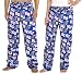 KU Logo Kansas University Jayhawks Pajama Bottoms or Lounge Pants -Size MEDIUM-100% N...