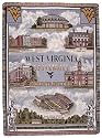 West Virginia University Mountaineers Tapestry Throw Blanket 50" x 70"