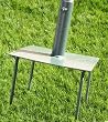 Umbrella and Flag Pole Stand (Green) (8" H x 10" Sq.)