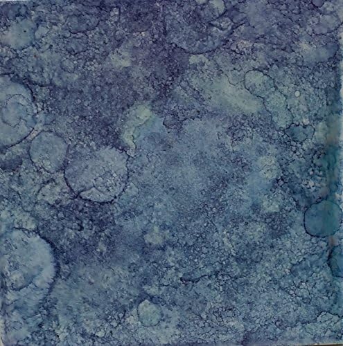 Jewels of the Tile Handmade Decorative Ceramic Coasters & Trivet Set Periwinkle