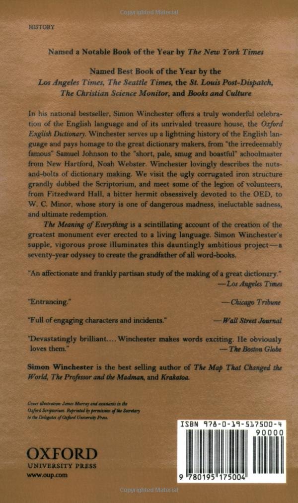 Amazon.com: The Meaning of Everything: The Story of the Oxford ...