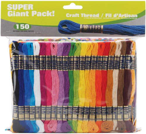 Iris Craft Thread Super Giant Pack, 150-Pack