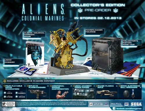 Aliens Colonial Marines Collector's Edition