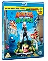 Monsters vs Aliens (with free 3D glasses) [Blu-ray] [2009]