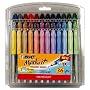 BIC Mark-It Color Collection Permanent Marker, Fine Point, Assorted Colors, 36 Markers