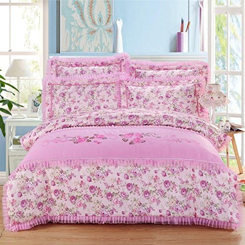Jh Bedding sets 4 piece of Purified cotton and cotton Linen Bedding , 2 m Bed with duvet cover, spend /220240 of snow - Toner C356