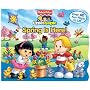 Fisher-Price Little People Lift the Flap Book Spring is Here!