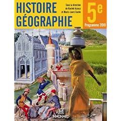 Histoire G�ographie 5e : Programme 2010