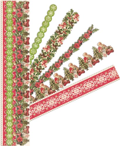 KandCompany Yuletide Adhesive Borders