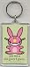 Happy Bunny - Just Not A Shit Giver I Guess - Acrylic Keychain
